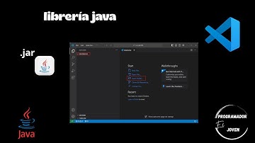Importa Librerías Java (.JAR) en Visual Studio Code