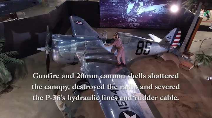 Lt. Philip Rasmussen and His P-36A