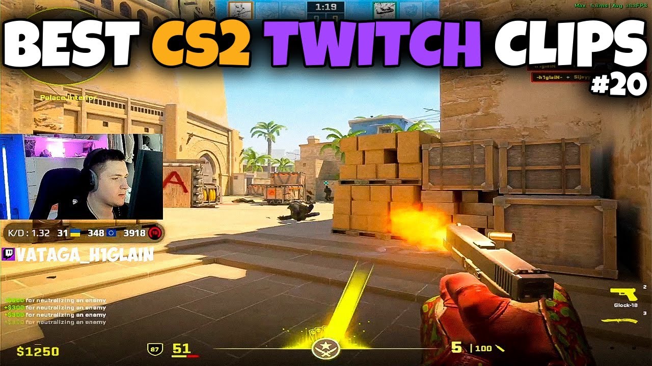 CS2 TWITCH HIGHLIGHTS | BEST CS2 CLIPS #20