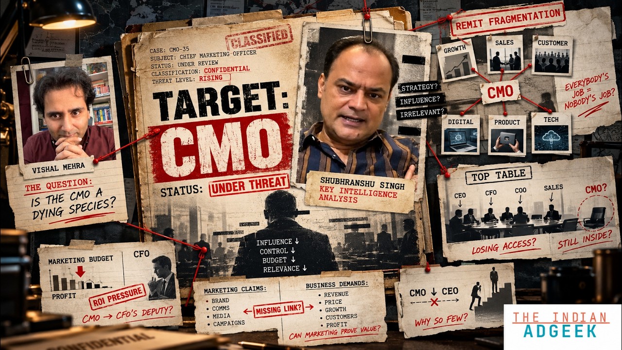Is the CMO a Dying Species? | Shubhranshu Singh