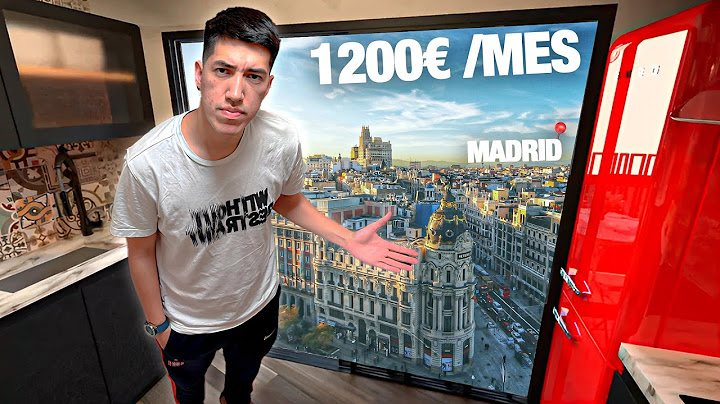 Asi es vivir en un piso en MADRID 🇪🇦