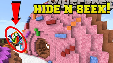 Minecraft: LOLLIPOP MAN HIDE AND SEEK!! - Morph Hide And Seek - Modded Mini-Game