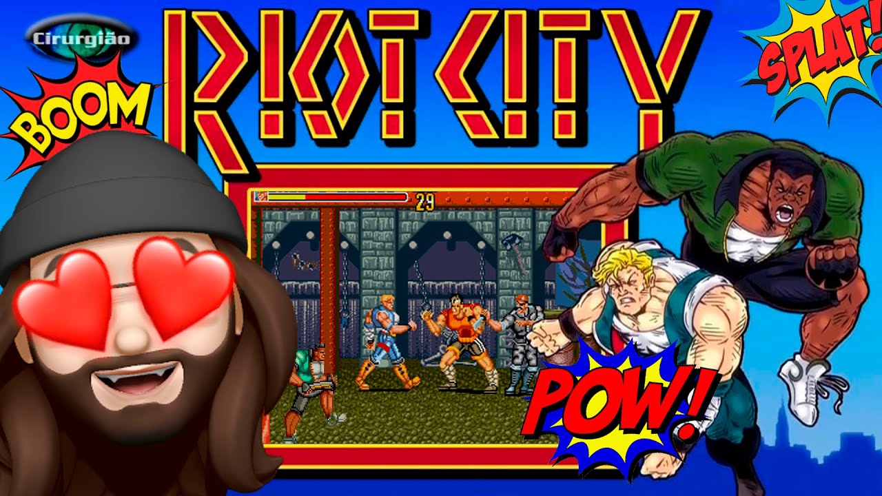 RIOT CITY do MAME - GAMEPLAY CirurgiaoVídeos - Sistema Galisteo Cobalto ...