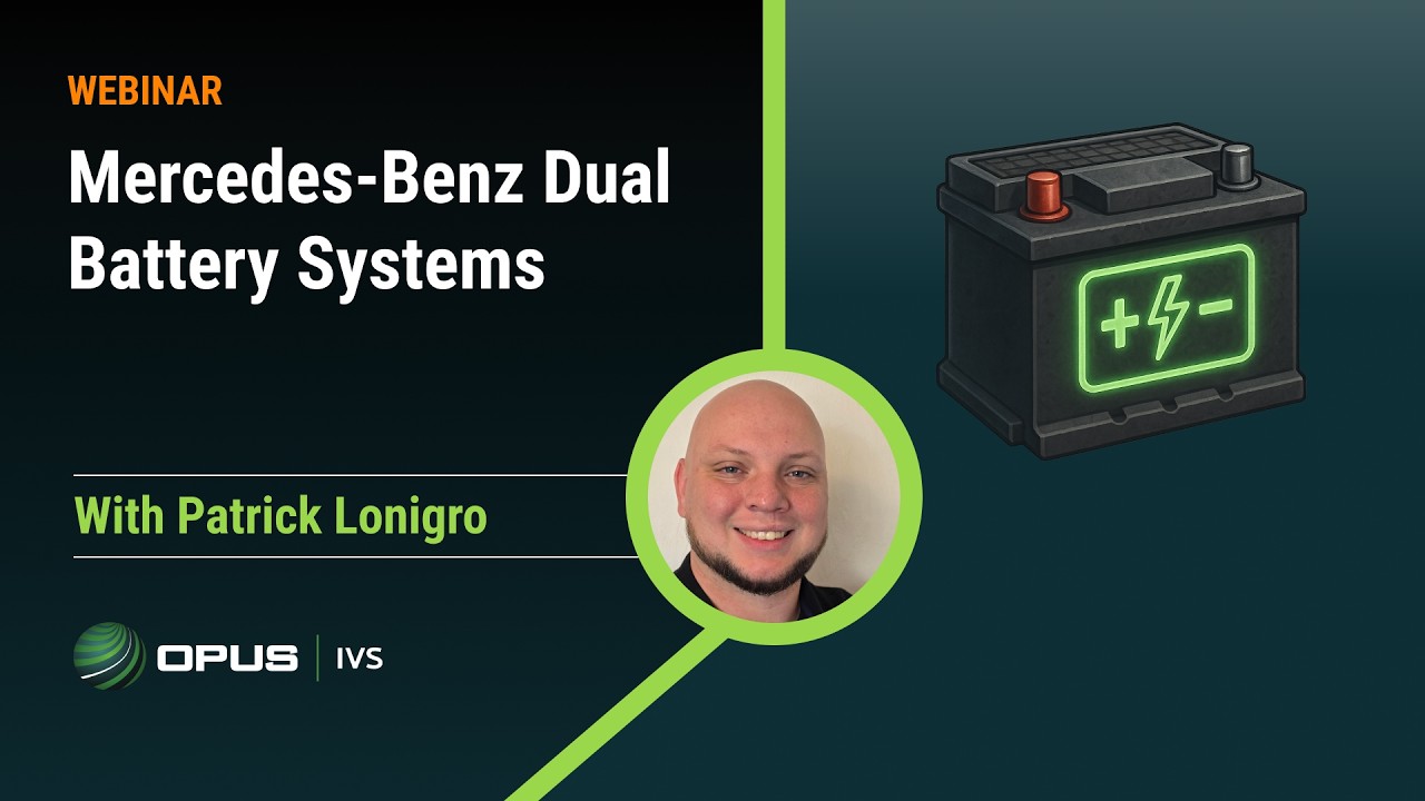 Mercedes-Benz Dual Battery Systems | Diagnostic Training with Patrick Lonigro