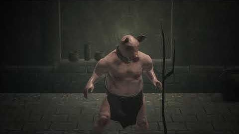 Game Rekesh Gaal. Cut-scene with a new mini-boss