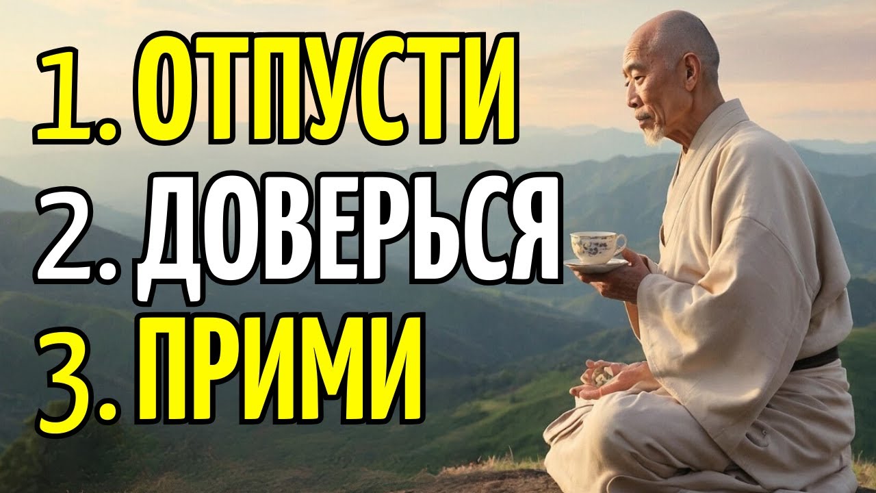 ВСЁ, ЧЕГО ТЫ ЖЕЛАЕШЬ, ПРИХОДИТ, КОГДА ТЫ ОТПУСКАЕШЬ | БУДДИЙСКАЯ ЖИЗНЕННАЯ МУДРОСТЬ