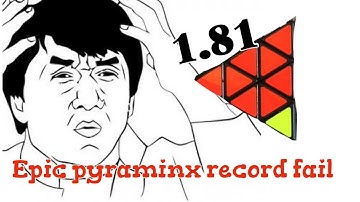 Epic pyraminx PB fail