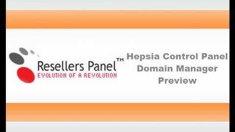 New Hepsia Domain Manager Introduction