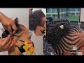 How to neat Cornrows Braids on Super short Natural hair without extensions. Beginners friendly