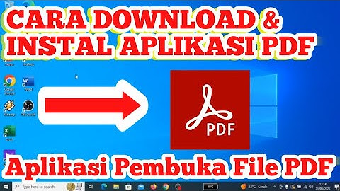Cara Download Dan Instal Aplikasi PDF Di Laptop / Komputer PC
