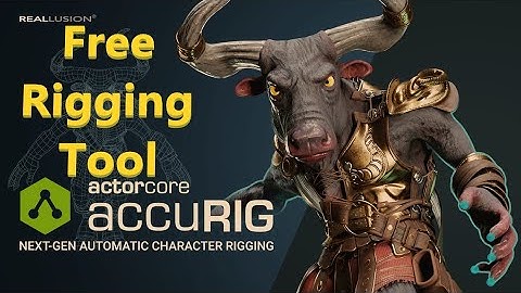 Blender 3D Auto Rig | AccuRig - Easy auto rigging | Automatic Character Rigging | Auto rig pro