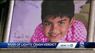Jury finds Sergio Almanza guilty in 'River of Lights' hit-and-run