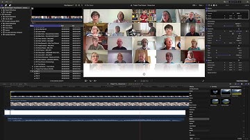Virtual Choir Video editing Time lapse