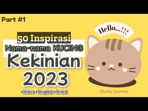 Video: Nama Cool, Unik, dan Kreatif untuk Kucing Hitam anda