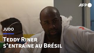 Judo: Teddy Riner reprend l'entraînement au Brésil en vue de Paris-2024 | AFP