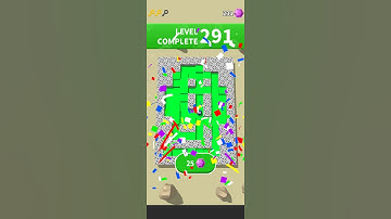 # Color Maze Gameplay Walkthrough # Level 291 # iOS Android # short