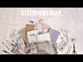 🥨 a huge stationery haul / back to school edition
