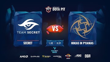 Team Secret vs NIP | BO3 | AMD SAPPHIRE OGA Dota PIT Group B | - Game 1
