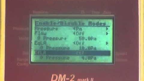 Retrotec DM2 mark II   Advanced Mode Setup