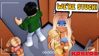 24 HOURS STUCK IN AN ELEVATOR | Bloxburg Family Roleplay | Roblox