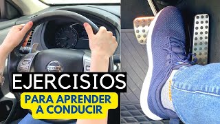 EJERCICIOS PARA APRENDER A CONDUCIR UN AUTO DE FORMA SEGURA