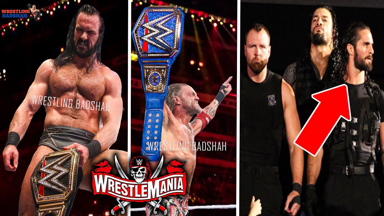WWE WrestleMania 37 6th April 2021 Highlights! Edge Wins Universal Title! Drew Wins! Rollins SHIELD?