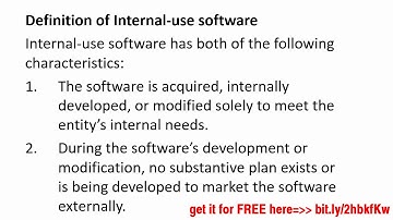 software capitalization for project managers