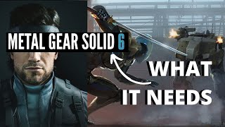 5 Things MGS after Kojima MUST have