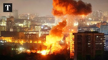 Russian Drones And Missiles Strike Kyiv In Overnight Attack