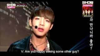 [ENG SUB] 151212 BTS- Show champion backstage (part 1)
