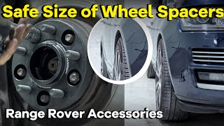 What Size of Range Rover Sport Wheel Spacer is Safer? | BONOSS Land Rover Accessories