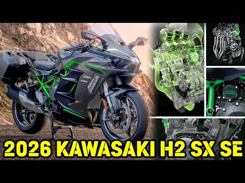 2026 Kawasaki H2 SX SE Power, Comfort, and Advanced