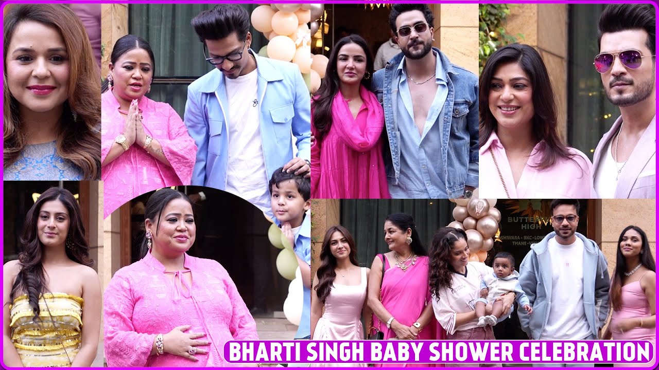 Bharti Singh Baby Shower Celebration: Laughter Chefs Fame Vicky-Ankita, Reem, Jasmin Ne Di Blessings