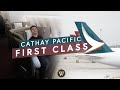 Cathay pacific new first class  vancouver to new york