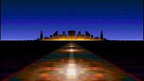 3d scrolling - Tech DEMO(SEGA Genesis)