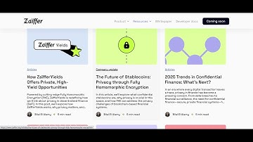 Quick Tour & First Look at Zaïffer – Exploring On-Chain Privacy #ZaifferAmbassador