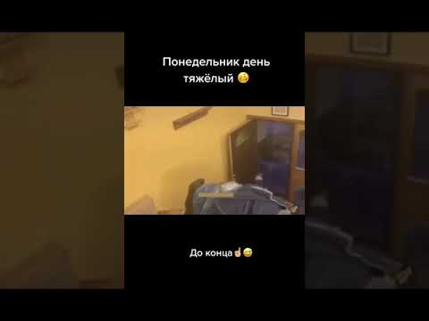 ПРИКОЛ .Понедельник день тяжёлый 😂.Очень смешные видео.приколы тик ток.приколы 2021
