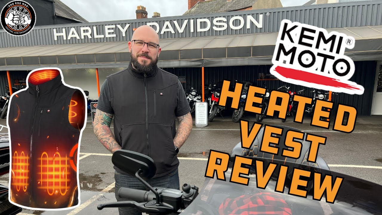 KEMIMOTO Heated Vest Unboxing & Riding Review YouTube