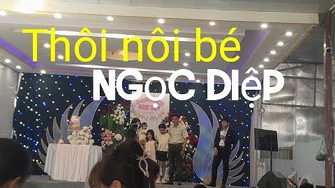 Tiệc thôi nôi bé Ngọc Diệp con gái chủ tiệm dược liệu dược Linh ấp 54 xã Tân Tiến 