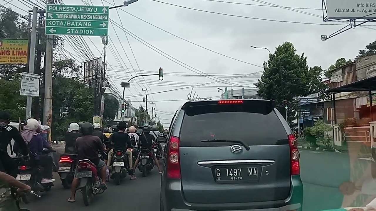 Jalan sore di kota Pekalongan.. melewati THT, Jl. Imam bonjol jl salak jl Semarang sampai Klego 👍
