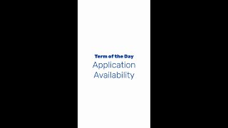 What is Application Availability? screenshot 2