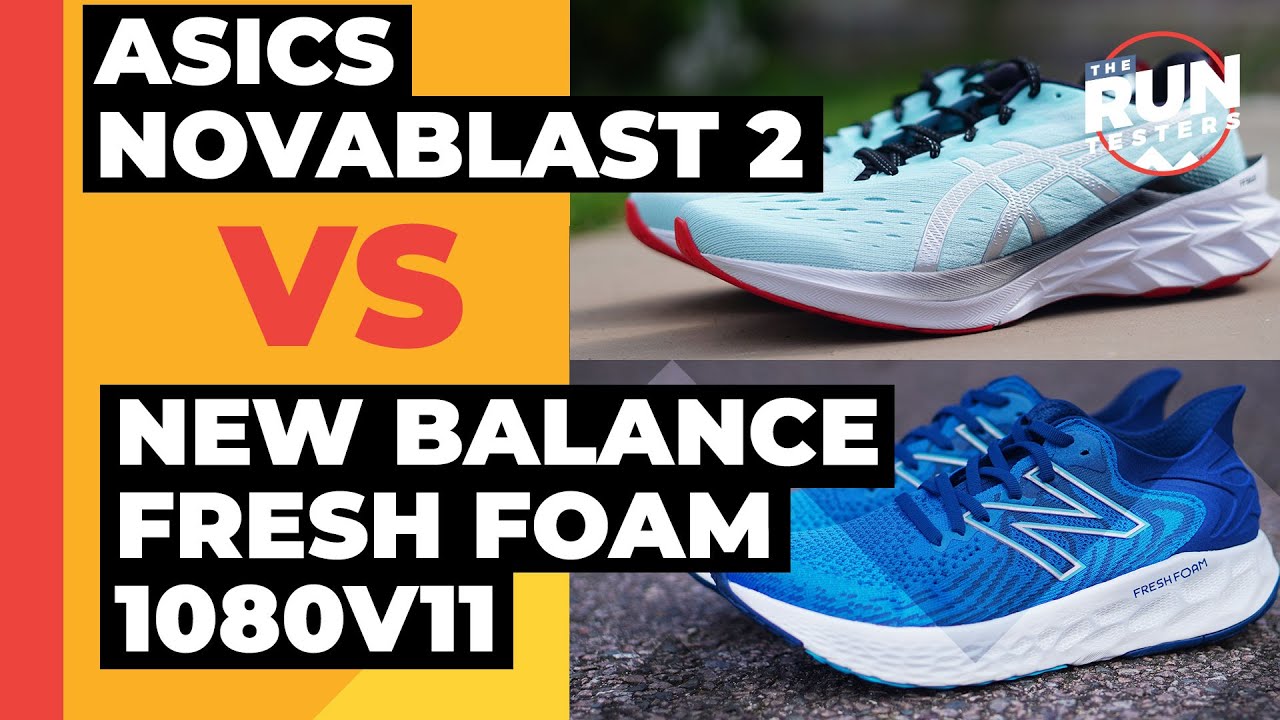 Novablast 2 New Balance Fresh Foam Battle of the cushioning - YouTube