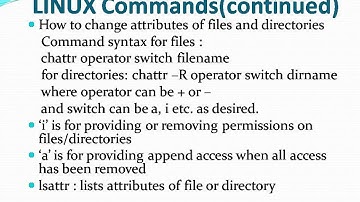 13.LINUX commands(continued)