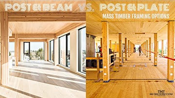 Post & Beam vs. Post & Plate: Which is Best for Mass Timber?