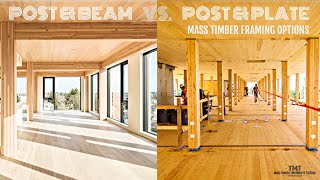 Post & Beam vs. Post & Plate: Which is Best for Mass Timber?