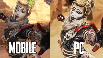 ¡MOBILE VS PC! All Legends Finishers - Apex Legends Mobile Season 2 Graphics Comparison
