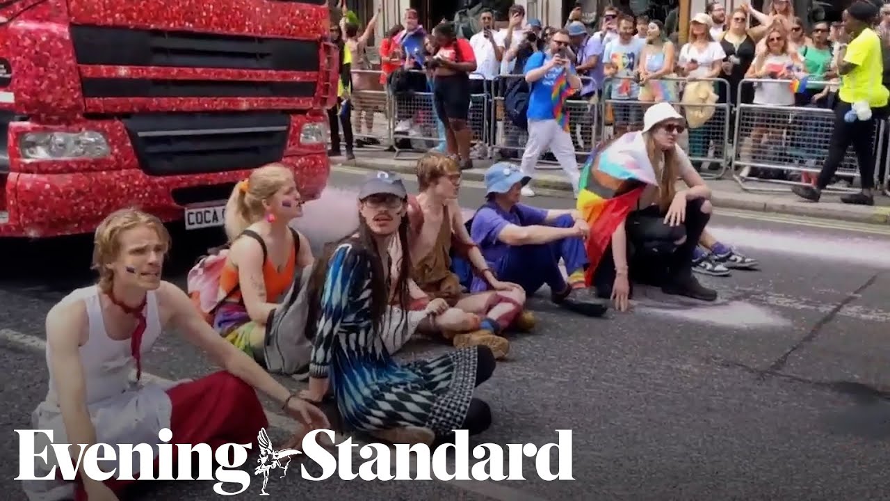 Just Stop Oil launches protest at London Pride over ‘high-polluting’ sponsors