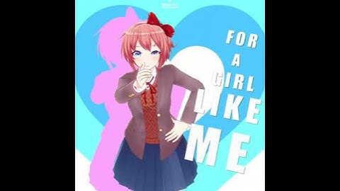 Monika & Sayori - A Girl Like Me〖Doki Doki Literature Club MMD〗#ddlc