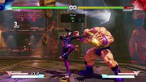 SFxT/SFV/SFIV Juri Combo Video