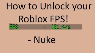 Fps Unlocker Roblox - 